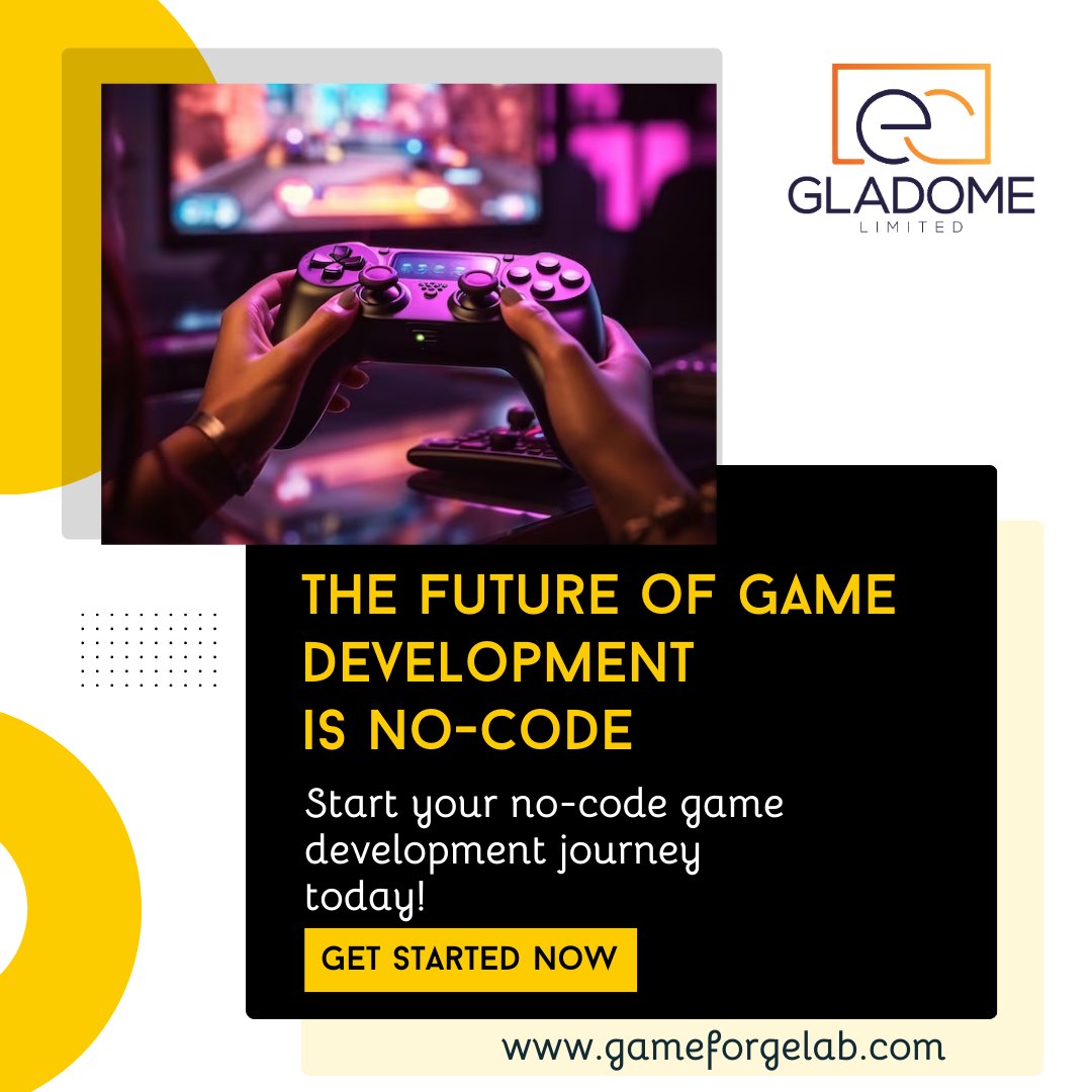 gameforgelab's tweet image. Traditional game development requires coding knowledge, but no-code platforms like Game Forge Lab are changing the industry.  #GameForgeLab #NoCode