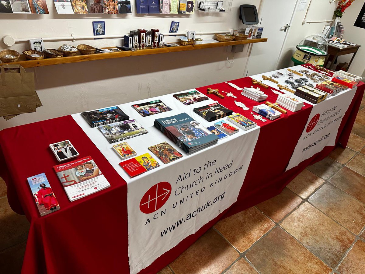 jez_acn's tweet image. Great to visit the parish of Our Lady of Mount Carmel & St Jude’s Shrine, Faversham, over the weekend for our ACN Appeal. Thank you to Fr. Kevin & the parishioners for their welcome & generosity & a special thanks to Ray D. #ACNStars @GBCarmelites @acn_uk @RC_Southwark