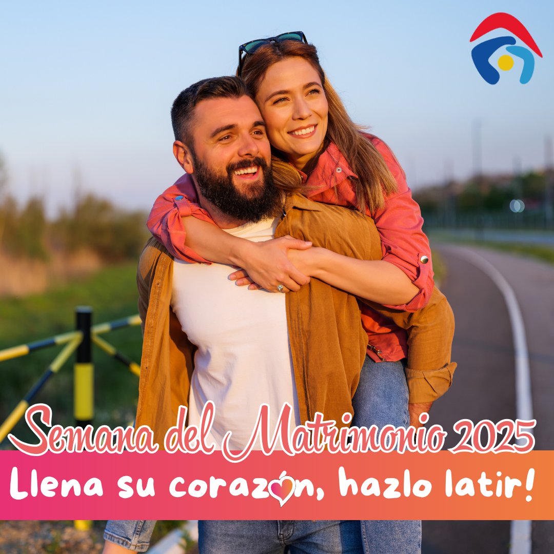 💍 Semana del Matrimonio 2025 ✨

Una oportunidad para renovar y fortalecer vuestro amor conyugal, este año con actividades, formación y encuentros, también para novios en proceso de discernimiento.

📲 Más info e inscripciones en: familiayvida.org/vive-la-semana…