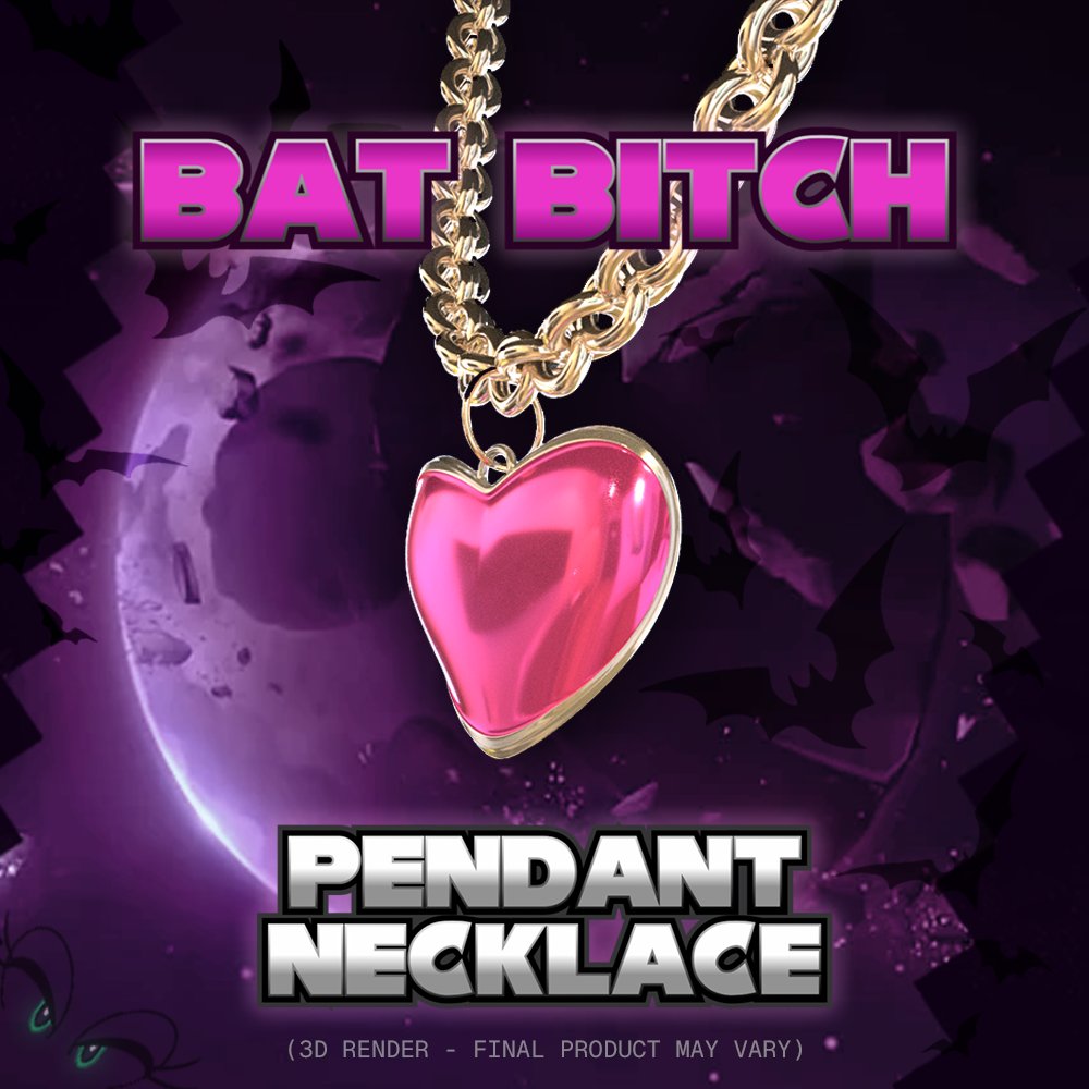 Ashinarii's tweet image. 🦇🩷PREORDERS ARE LIVE + GIVEAWAY!🩷🦇

After a fantastic reception to my first piece, I'm really happy to announce my Rouge the Bat pendant!

I've got some to giveaway, so to enter:
1) ♥️+♻️
2) Follow @Ashinarii + @inariregalia

Limited to 50pcs! - inariregalia.etsy.com