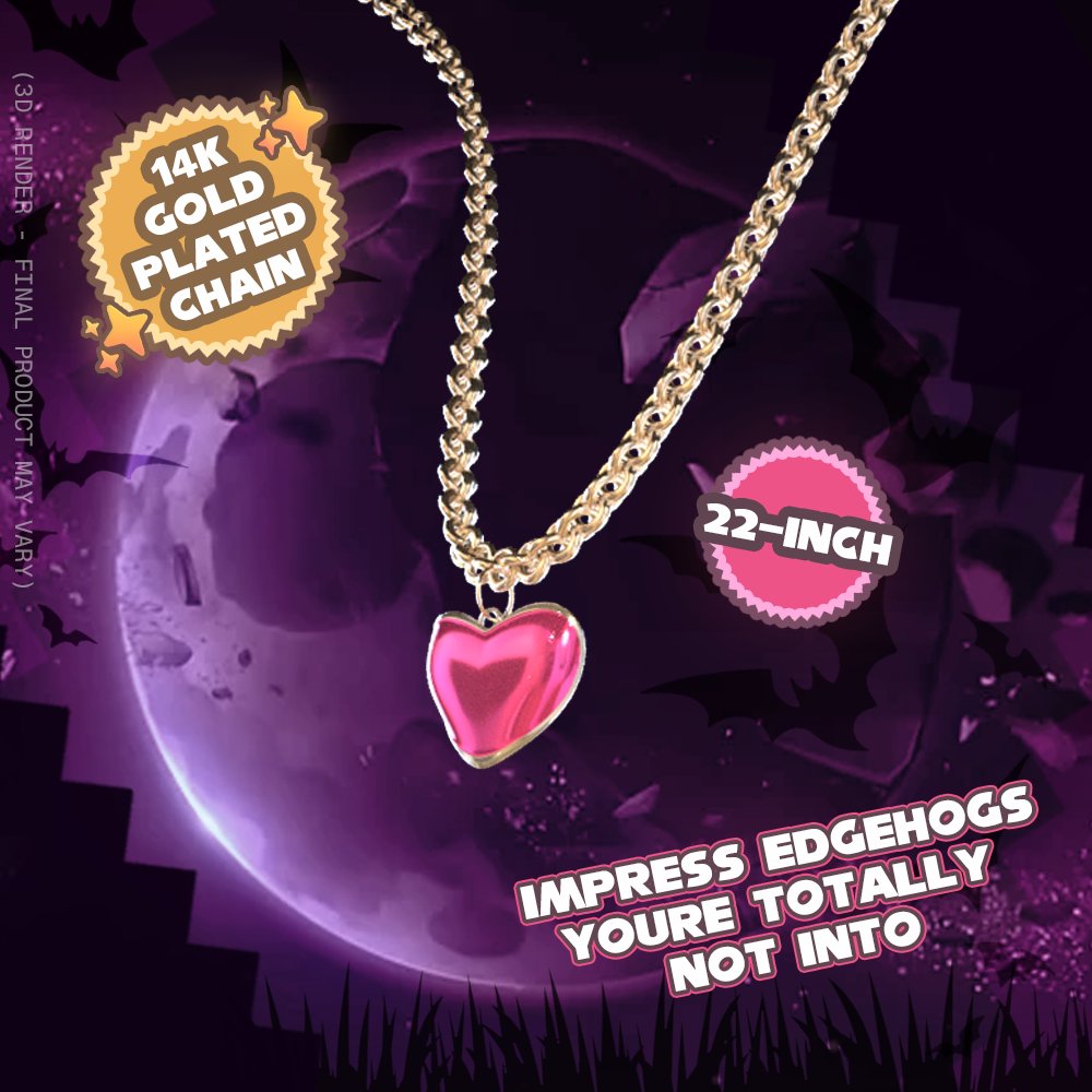 Ashinarii's tweet image. 🦇🩷PREORDERS ARE LIVE + GIVEAWAY!🩷🦇

After a fantastic reception to my first piece, I'm really happy to announce my Rouge the Bat pendant!

I've got some to giveaway, so to enter:
1) ♥️+♻️
2) Follow @Ashinarii + @inariregalia

Limited to 50pcs! - inariregalia.etsy.com