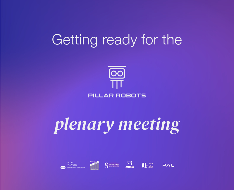 PILLAR-Robots (@pillarrobots) on Twitter photo 🔔 What's that we hear? An upcoming 4th annual face-to-face meeting of PILLAR-Robots?
Yes, indeed!
Next week, all PILLAR Partners will gather in Athens, hosted by <a href="/ntua/">National Technical University of Athens</a>, for a full week of Plenary and Integration Days.
Stay tuned for more updates! 🚀 🔔 What's that we hear? An upcoming 4th annual face-to-face meeting of PILLAR-Robots?
Yes, indeed!
Next week, all PILLAR Partners will gather in Athens, hosted by <a href="/ntua/">National Technical University of Athens</a>, for a full week of Plenary and Integration Days.
Stay tuned for more updates! 🚀
