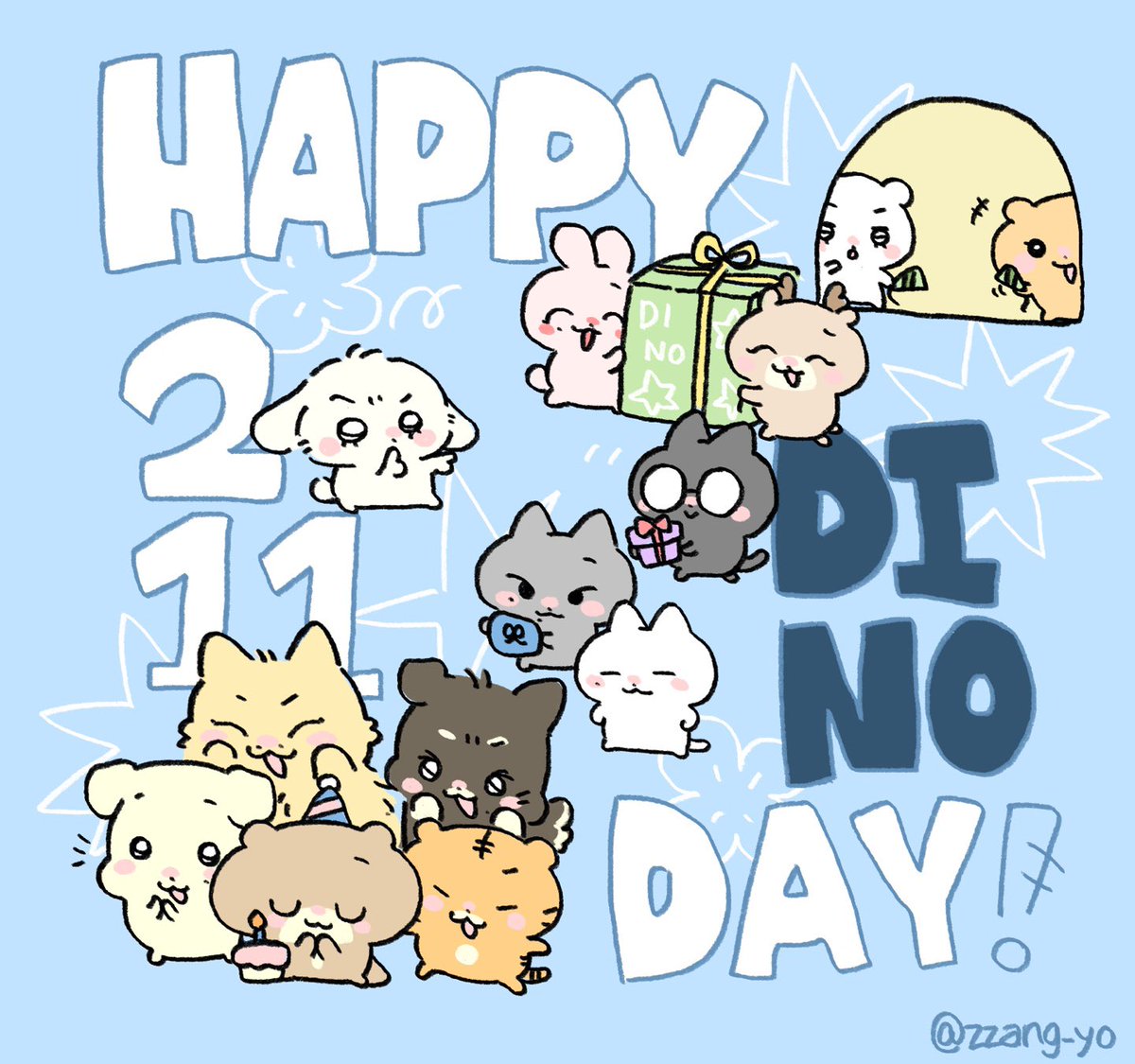 사랑하눈 디노야 
생일축하해❕❕🩵
행복한 하루 보내자🍀

#캐럿들의_존재의이유_디노생일 
#DINOW_OF_KPOP_DAY