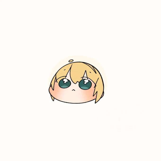 出先で突然顔出し看板に出会っても即対応できるようにまんまるなまんばちゃん描いたぞ 活用したい 
