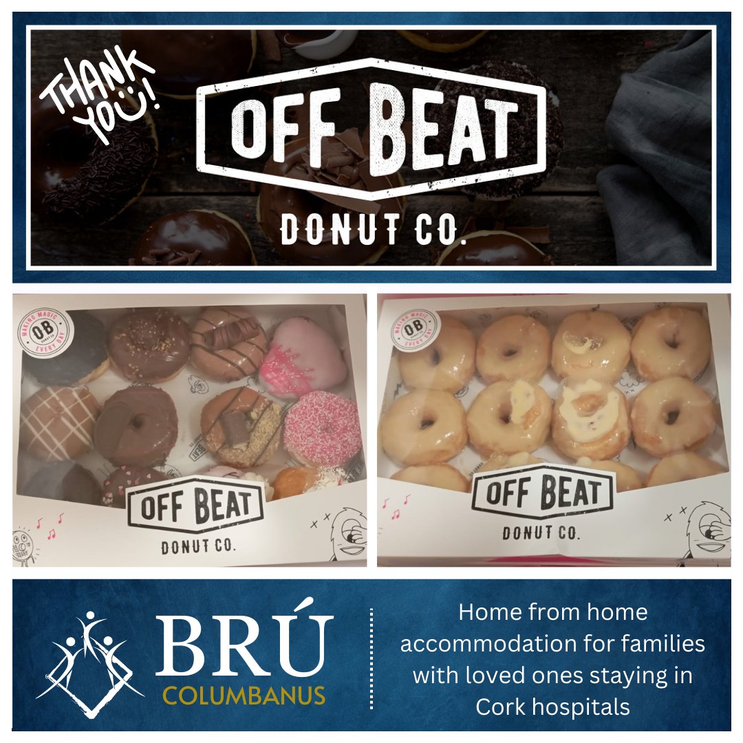 Bru Columbanus (@brucolumbanus) on Twitter photo 🍩 A Sweet Tradition - Offbeat Donut Co! 🍩
A heartfelt thank you to our former guests for once again treating us to these delicious goodies!
Thank you for this sweet tradition! 💕🌸❄️
<a href="/OffbeatDonuts/">Offbeat Donuts</a>
💙 🍩 A Sweet Tradition - Offbeat Donut Co! 🍩
A heartfelt thank you to our former guests for once again treating us to these delicious goodies!
Thank you for this sweet tradition! 💕🌸❄️
<a href="/OffbeatDonuts/">Offbeat Donuts</a>
💙