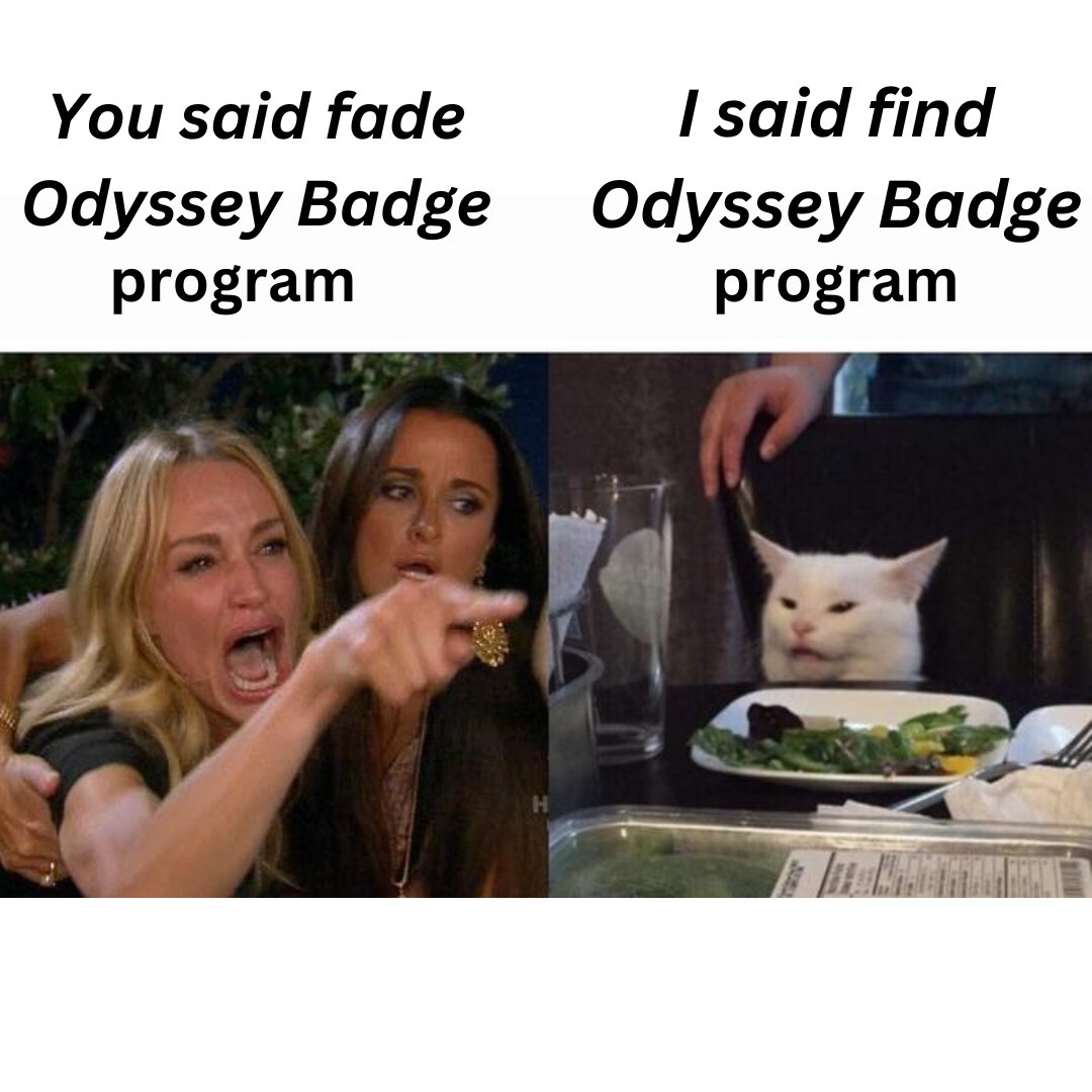 I hope you didn't fade the unique and thrilling experience with the Odyssey Badges Program.
꧁ <a href="/StoryProtocol/">Story</a>  ꧂ Will Rule