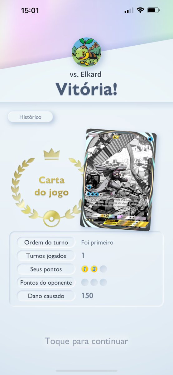 Turnos jogados: 1 KKKKKKKKKK