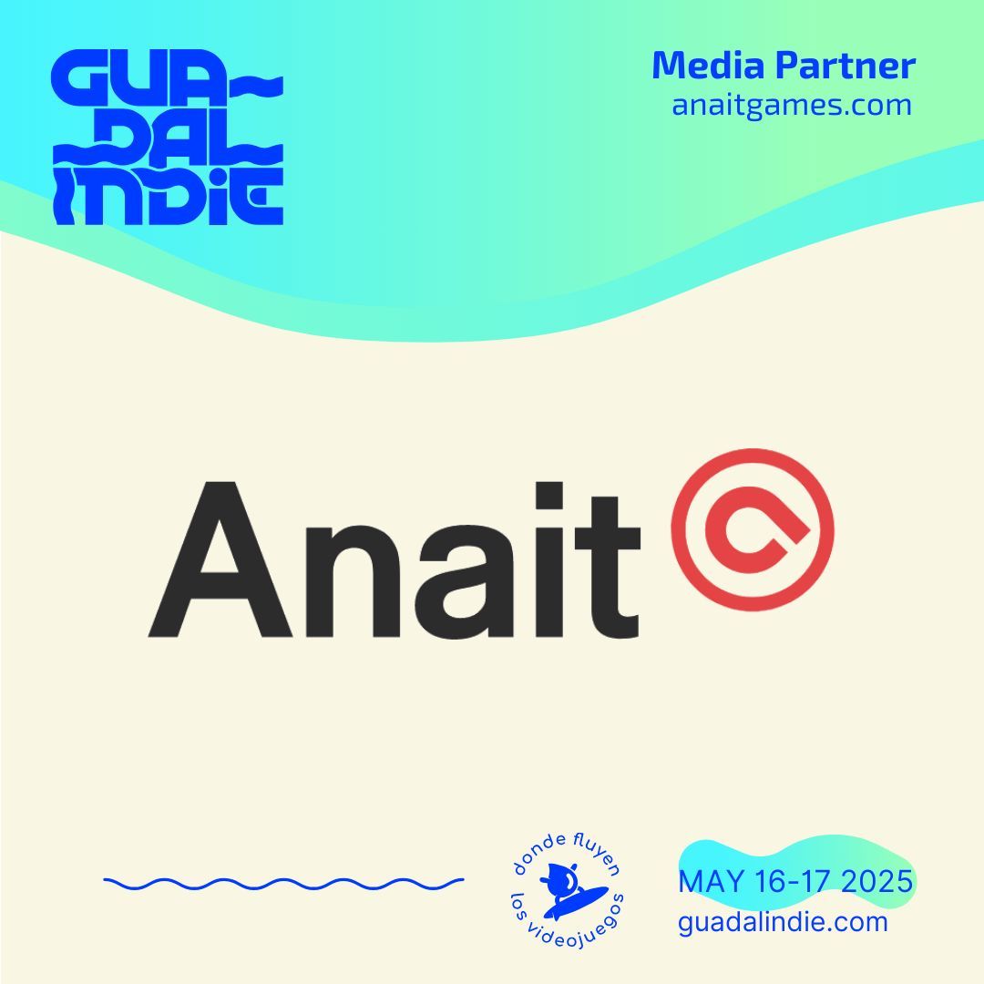 🎉Our first announcement of the week!

🔥AnaitGames🔥
<a href="/AnaitGames/">AnaitGames</a> 

🎙️Once again, they’re our official Media Partner! Their iconic Podcast Reload will be recorded live, in person, on our main stage, bringing you the latest news as always. 

Don’t miss it at Guadalindie!