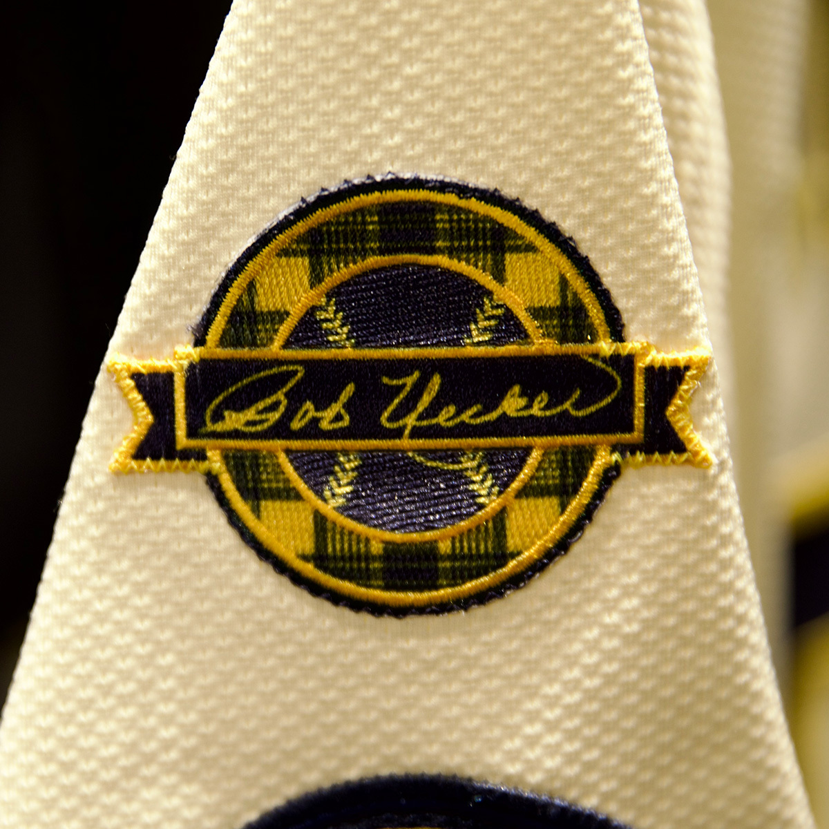 The Brewers have unveiled a Bob Uecker tribute patch that they will wear for the full 2025 season 💙💛

(via <a href="/Brewers/">Milwaukee Brewers</a>)