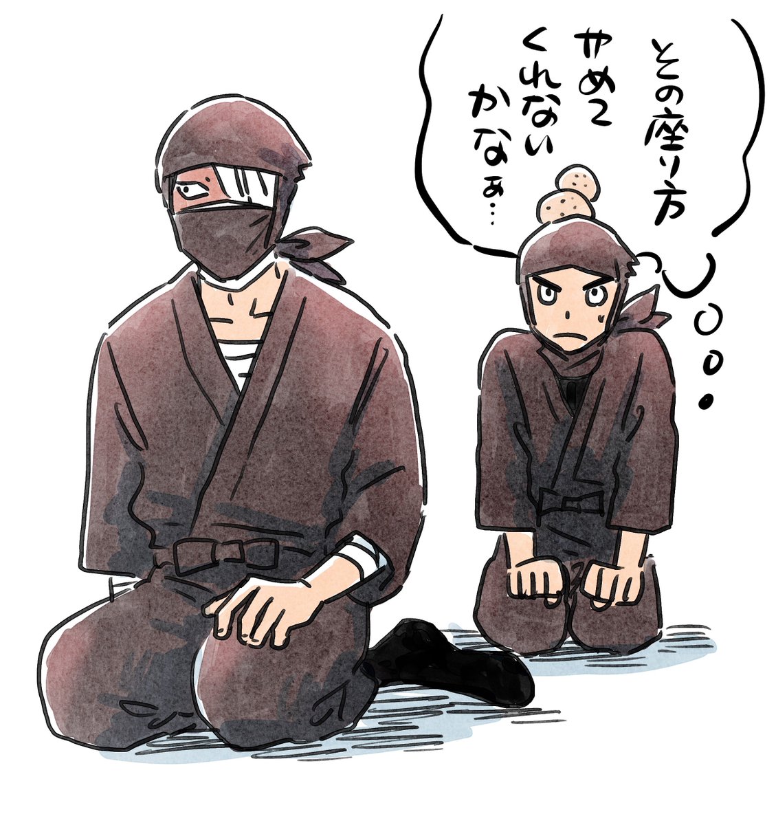 観た #雑渡昆奈門 #諸泉尊奈門