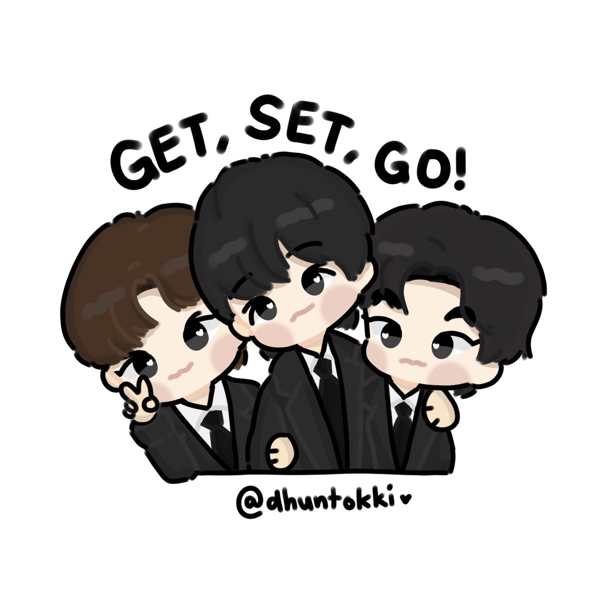 dhuntokki's tweet photo. #GetSetGo_CBX 🐱🐶🐱

#CBX #첸백시 #CHEN
#BAEKHYUN #XIUMIN
#EXO #엑소 #exofanart https://t.co/T0SYE4FgZx
