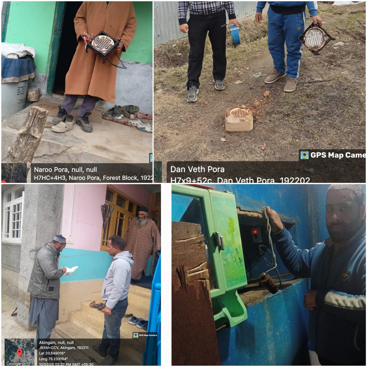 SubDivAchKPDCL's tweet image. Inspections, seizure of illegal crude heaters/boilers &amp;amp; load inspections. Recovering of Electric dues at different sections of Sub Division Achabal. #UseEnergyEfficientGadgets #AvoidMissUseIofElectricity
