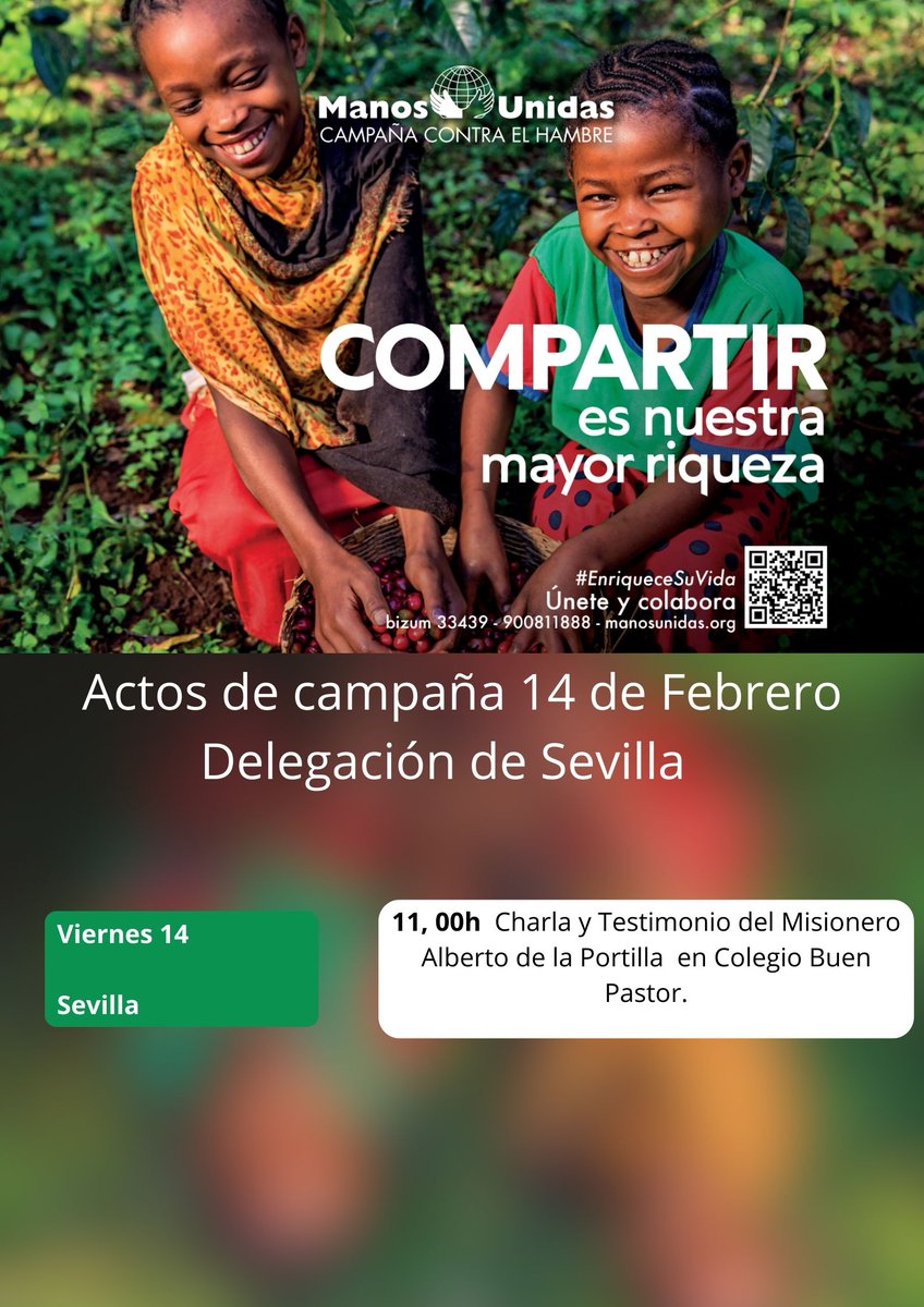 Manos Unidas Sevilla (@manosunidassev) on Twitter photo 