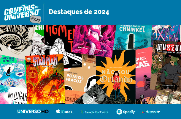CHEGOU! #ConfinsDoUniverso 220 - Destaques de 2024

Enquanto nos preparamos para ler os quadrinhos que 2025 nos trará, chegou um dos programas mais aguardados pelos ouvintes: os principais lançamentos do ano que terminou!

💥 universohq.com/podcast/confin…