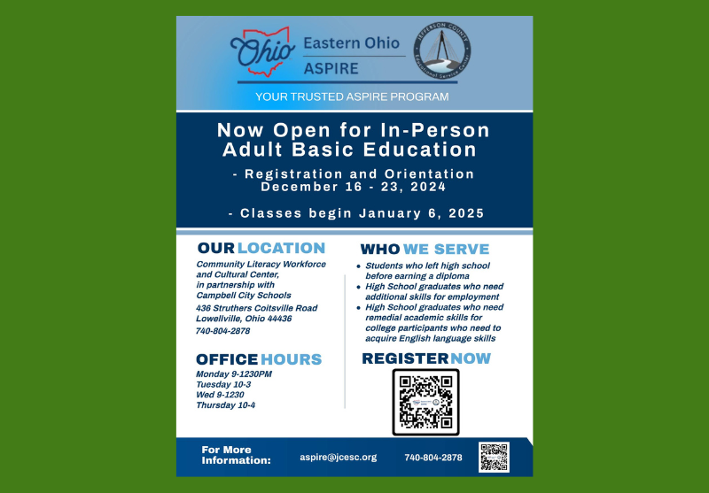 Introducing a New Learning Opportunity For Community Members For Adult Basic Education In GED, Math, Reading &amp; Workforce Development. Here at the CLWCC

clwcc.org/post-detail/~b…