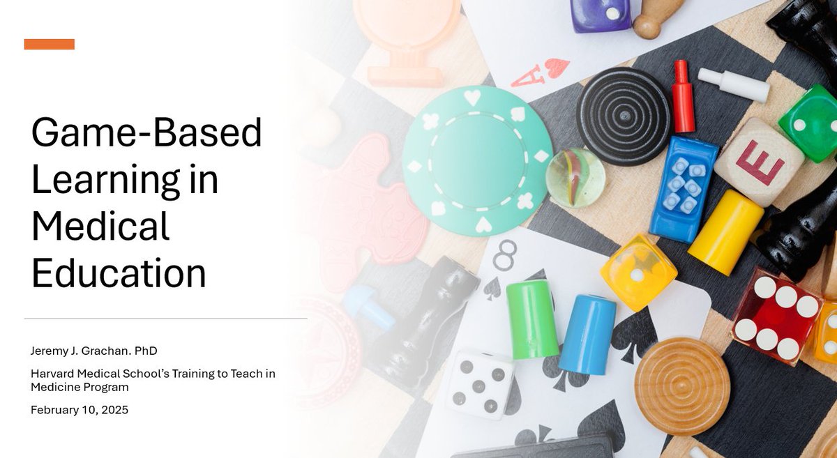 So excited to talk to <a href="/HMSPostgradCE/">Harvard Med Postgraduate and Continuing Education</a> Training to Teach in Medicine Cohort today on Game-Based Learning in Medical Education! Thank you for the invitation <a href="/jbricha1/">Jeremy Richards, MD, MA, FACP, ATSF</a>!