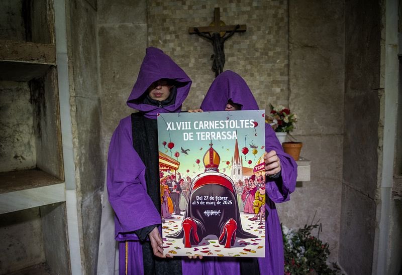 UniCatolicos_es's tweet photo. Usar el dinero público para insultar NO es arte, es provocar

Nos insultan y nos humillan por nuestra fe una y otra vez. El demonio está nervioso e intenta hacernos daño

Frente a las blasfemias, nosotros seguimos firmes en defensa de la Verdad.

Cartel del Carnaval de Terrassa⬇️ https://t.co/mDpntbhc09