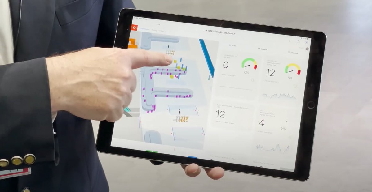 GroupeADP's tweet photo. 💡 Exploitée à @ParisAeroport Orly depuis 2023, la solution #LIDAR d’@Outsight_tech est lauréate de l’appel à projets "AI for Efficiency" de la #SemaineIA. Elle analyse les flux voyageurs en temps réel pour optimiser les temps d’attente. #SommetIA https://t.co/3WvZafV5PC