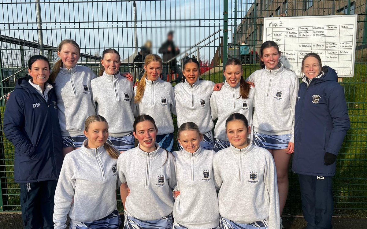 UNDER 16 NETBALL UPDATE!   
On Sunday the 2nd February the U16 netball team travelled to Phoenix Collegiate College in West Bromwich where they competed in the regional netball tournament! An amazing day for all 😍