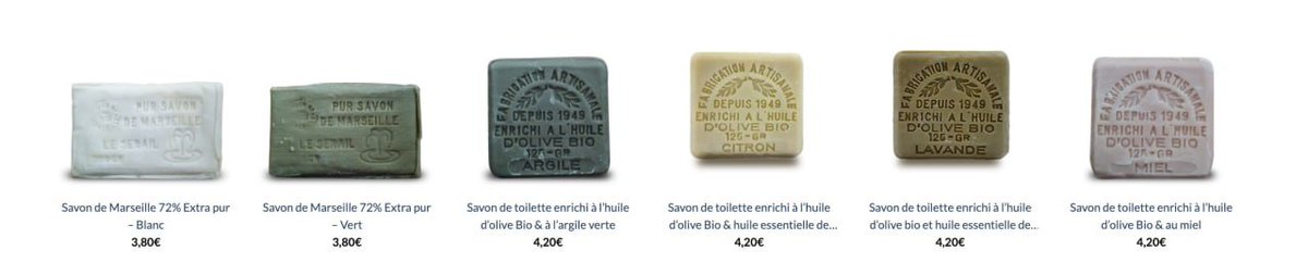 🛁 Toute la gamme de savons authentiques de Marseille est à nouveau disponible sur notre boutique.
aubonsens.fr/categorie-prod…

🧺🧼 Ainsi que les copeaux de savon, pour fabriquer votre lessive liquide vous-même, toujours en promotion exceptionnelle à -30% : aubonsens.fr/produit/copeau…