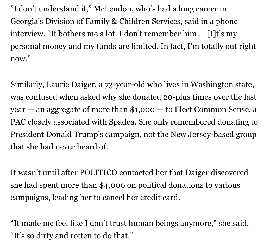 Many out-of-state retirees are funding Bill Spadea's campaign and PAC with recurring small donations.  <a href="/madfernandez616/">Madison Fernandez</a> and I reached out to a bunch. Most didn't know who Spadea was. Just two knew they were making frequent donations.