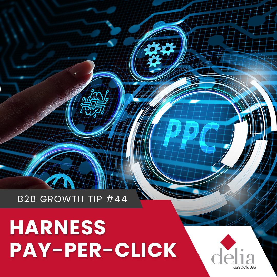 DeliaAssociates's tweet image. #B2BGrowthTip – SEM – Pay-Per-Click (PPC) advertising networks deliver contextual messages within #searchengineresults. They help build #brandawareness, act as a shortcut to your product or services pages, and are immune to ad blockers. 

Learn more: delianet.com/our-services/