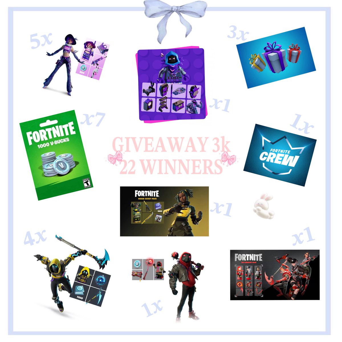 hqsqrr's tweet photo. GIVEAWAY FOR MY 3k 🎁

- Follow @hqsqrr @Nerowkk @samanth4xFN 
@browniemers @ShochatYon99548  @imlivvyy  @omq_mostafaa @Rawriiiieeee @Zaneyfrr @krch852 @Spideynbh @silenth7lls  @baguatteboy @raambo33 @Awesomee_Meh @AlltyEX @CherryyGarden @lesbobrat 🔔

- 🤍 &amp; ♻️

Ends in 7 days🧚🏽‍♂️ https://t.co/OGLBjfIJea