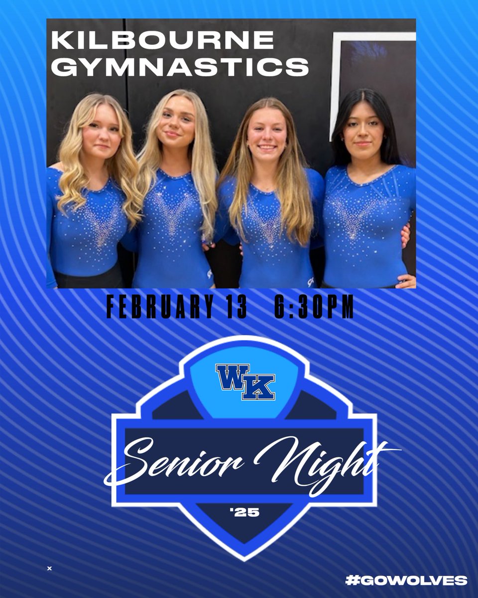 Thursday is Senior Night and WYB Night! 6:30pm