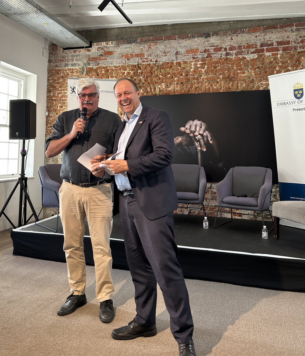 Ambassador of Norway in SA tweet media