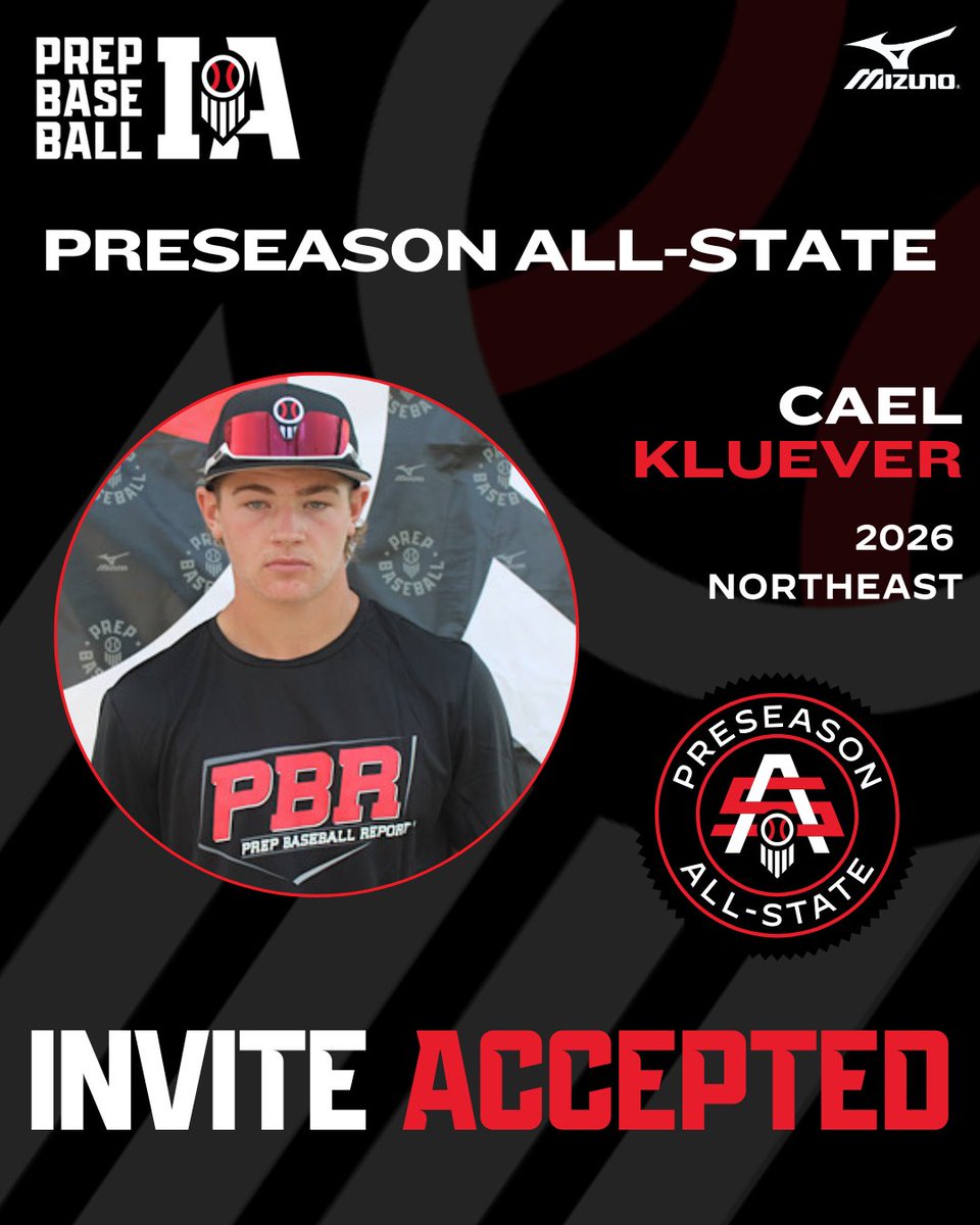 Prep Baseball Iowa (@prepbaseballia) on Twitter photo ๐๐๐๐ ๐๐๐๐๐๐๐๐๐ ๐๐๐-๐๐๐๐๐
๐๐ฏ๐ท๐ช๐ต๐ฆ๐ฅ ๐๐ค๐ค๐ฆ๐ฑ๐ต๐ฆ๐ฅ โ
Cael Kluever | <a href="/CaelKlueve88859/">Cael Kluever</a>
โพ RHP/1B
๐ 2026
๐ Northeast
๐ค loom.ly/sAcE7Os ๐๐๐๐ ๐๐๐๐๐๐๐๐๐ ๐๐๐-๐๐๐๐๐
๐๐ฏ๐ท๐ช๐ต๐ฆ๐ฅ ๐๐ค๐ค๐ฆ๐ฑ๐ต๐ฆ๐ฅ โ
Cael Kluever | <a href="/CaelKlueve88859/">Cael Kluever</a>
โพ RHP/1B
๐ 2026
๐ Northeast
๐ค loom.ly/sAcE7Os