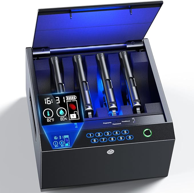 spieltimes's tweet photo. 🔫 4-Pistol Biometric Gun Safe
$65 (retail $149.99)!

Use Code at Checkout: 50H5CYES
https://t.co/hSFXe7fEiF #ad https://t.co/ckCDhVFGWI