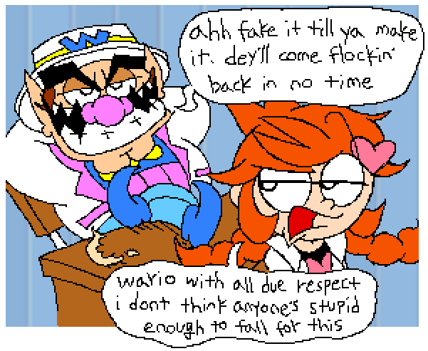 geminican_'s tweet photo. wario's apology video https://t.co/GcM8RJjIij