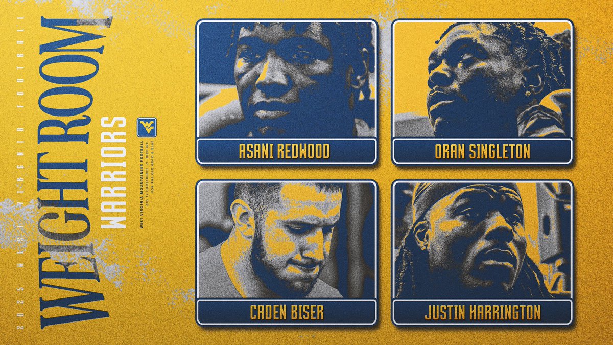 West Virginia Football (@wvufootball) on Twitter photo ποΈββοΈ ππππππ© ππ€π€π’ πππ§π§ππ€π§π¨ π€π π©ππ ππππ
<a href="/AsaniRedwood/">Asani Redwood</a> <a href="/_manman21/">Oran Singleton Jr ΒΉ</a>
<a href="/BiserCaden/">CadenBiser</a> <a href="/showw_3/">JUSTIN βSHOWWβ HARRINGTON</a> ποΈββοΈ ππππππ© ππ€π€π’ πππ§π§ππ€π§π¨ π€π π©ππ ππππ
<a href="/AsaniRedwood/">Asani Redwood</a> <a href="/_manman21/">Oran Singleton Jr ΒΉ</a>
<a href="/BiserCaden/">CadenBiser</a> <a href="/showw_3/">JUSTIN βSHOWWβ HARRINGTON</a>