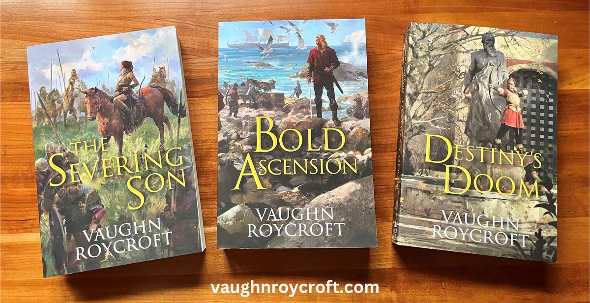 Coming March 18! The final edition of The Sundered Nation Trilogy. Have you started the series? Book 1, The Severing Son, is just 99¢! That's less than your last cuppa takeout coffee.

P.S. A pre-order link for book 3 is now available on my website. Paperback link is coming soon.