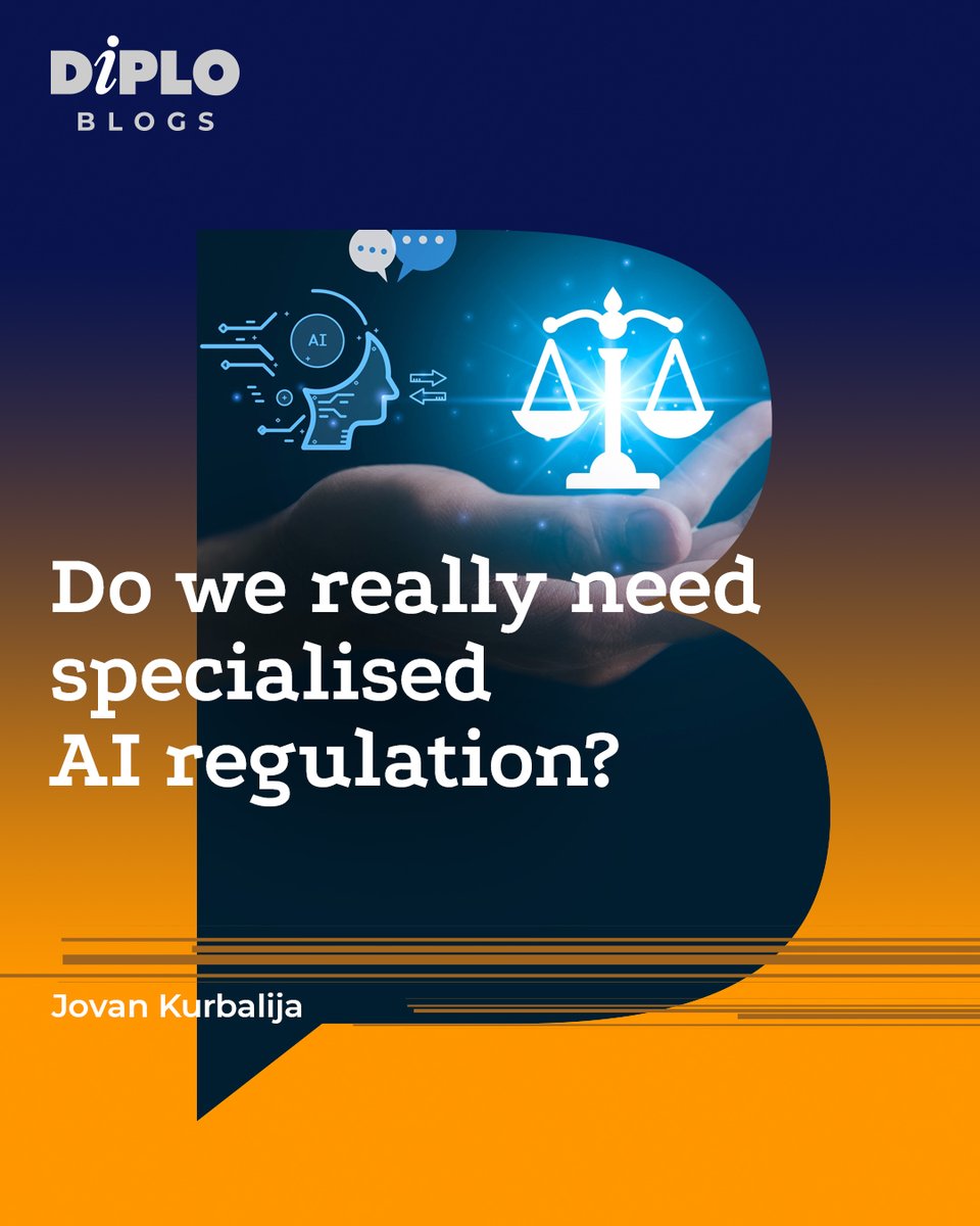 Do we need new AI laws, or can existing regulations adapt? 
Legal accountability has been a cornerstone of the Code of Hammurabi and today's AI challenges. 

In this blog post, Jovan Kurbalija argues that the existing legal frameworks are applicable to AI development and