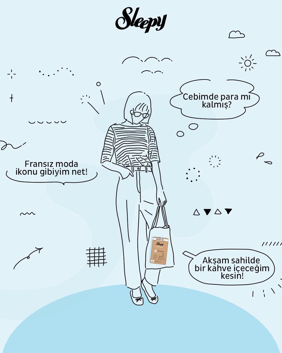 Belki hayaller Paris ama gerçekler de çok güzel. 😉🤎

#sleepy #sleepyped #abartısıznet #kadınpedi #hijyenikped #sleepyecologic