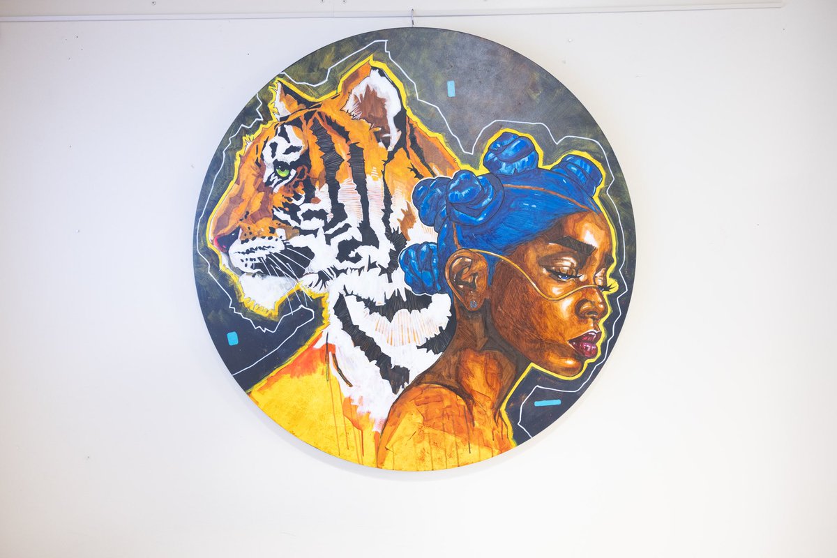 walkertheatre's tweet photo. The Opening Reception for Art on the Ave: An Afrofuturism Exhibition 🖼️📍

What an incredible way to kick off #BHM — surrounded by art, community, and creativity!

Missed it? No worries! You can explore/purchase artwork online here: https://t.co/iyoDzk4BcC. https://t.co/CRUKOsp8DF