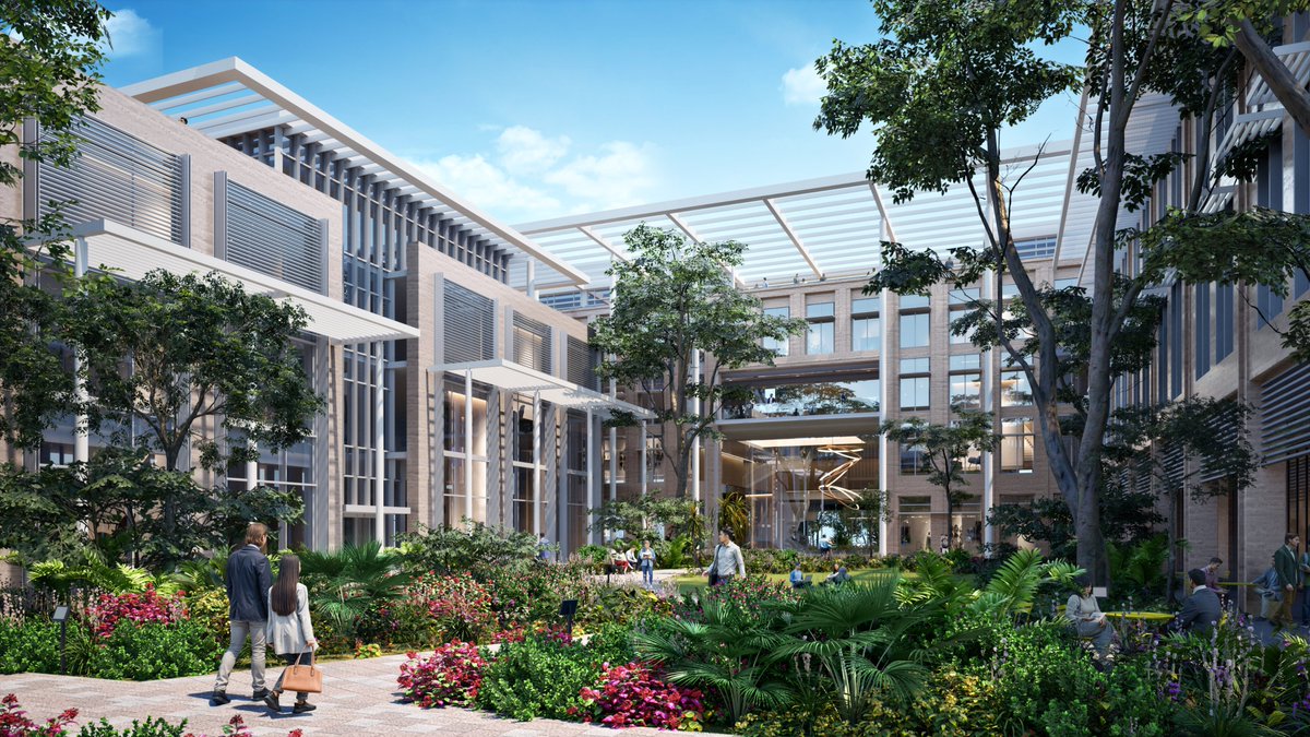 VanderbiltU's tweet photo. VU today released renderings of its planned West Palm Beach campus, offering a preview of its vision to create a vibrant graduate school that focuses on business, data science and AI, and a state-of-the-art innovation center that fosters collaboration: https://t.co/WMnUVozGPp https://t.co/KEfdKHvNmY