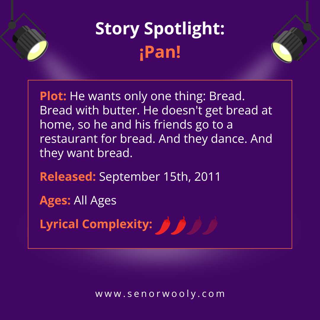 We recently announced Wooly's Spring Fling to take place in March, and today we're highlighting one of the two stories that will have a lesson plan released as a part of that event: ¡Pan!