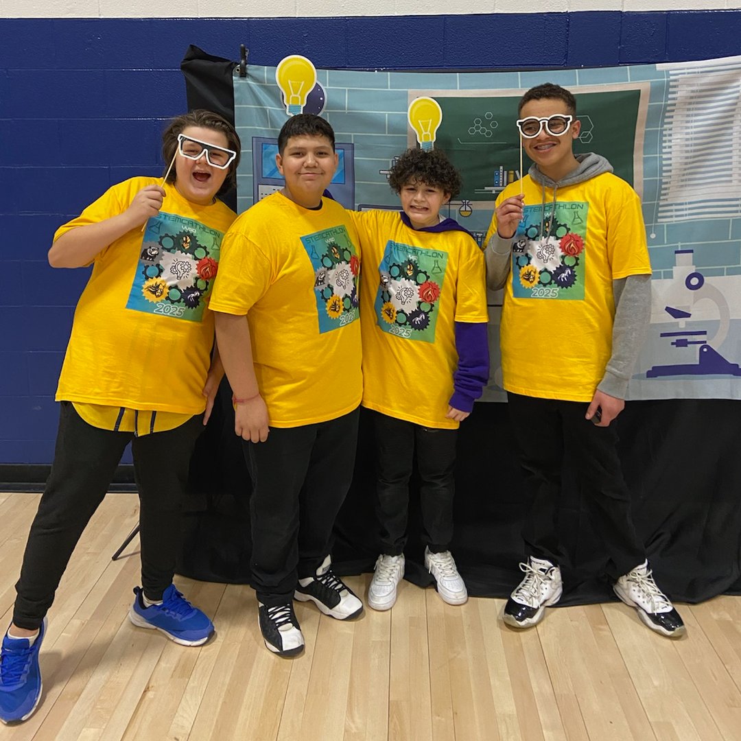 AVMVikings's tweet photo. AVM took First Place at the District STEMcathalon last week!! Congrats STEM Club! https://t.co/nxMpDTbqII