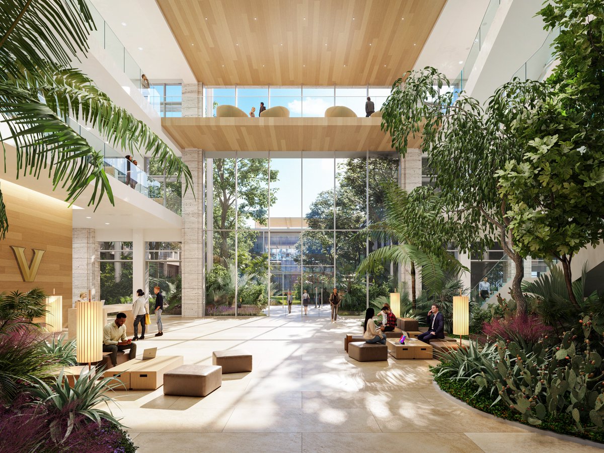 VU today released renderings of its planned West Palm Beach campus, offering a preview of its vision to create a vibrant graduate school that focuses on business, data science and AI, and a state-of-the-art innovation center that fosters collaboration: news.vanderbilt.edu/2025/02/10/van…