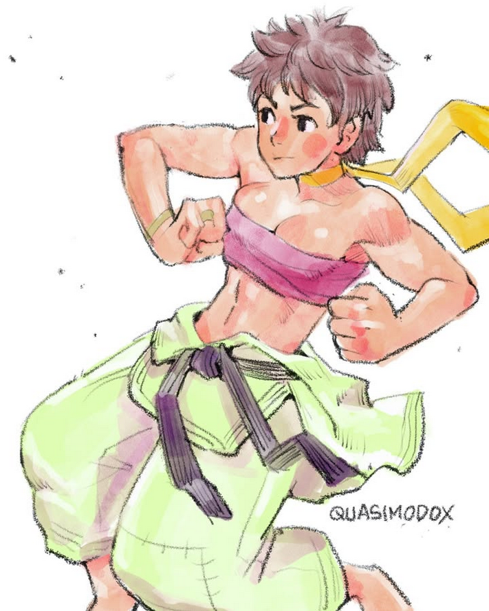 Quasimodox's tweet photo. Makoto is not like us https://t.co/FDRu7vEuXK