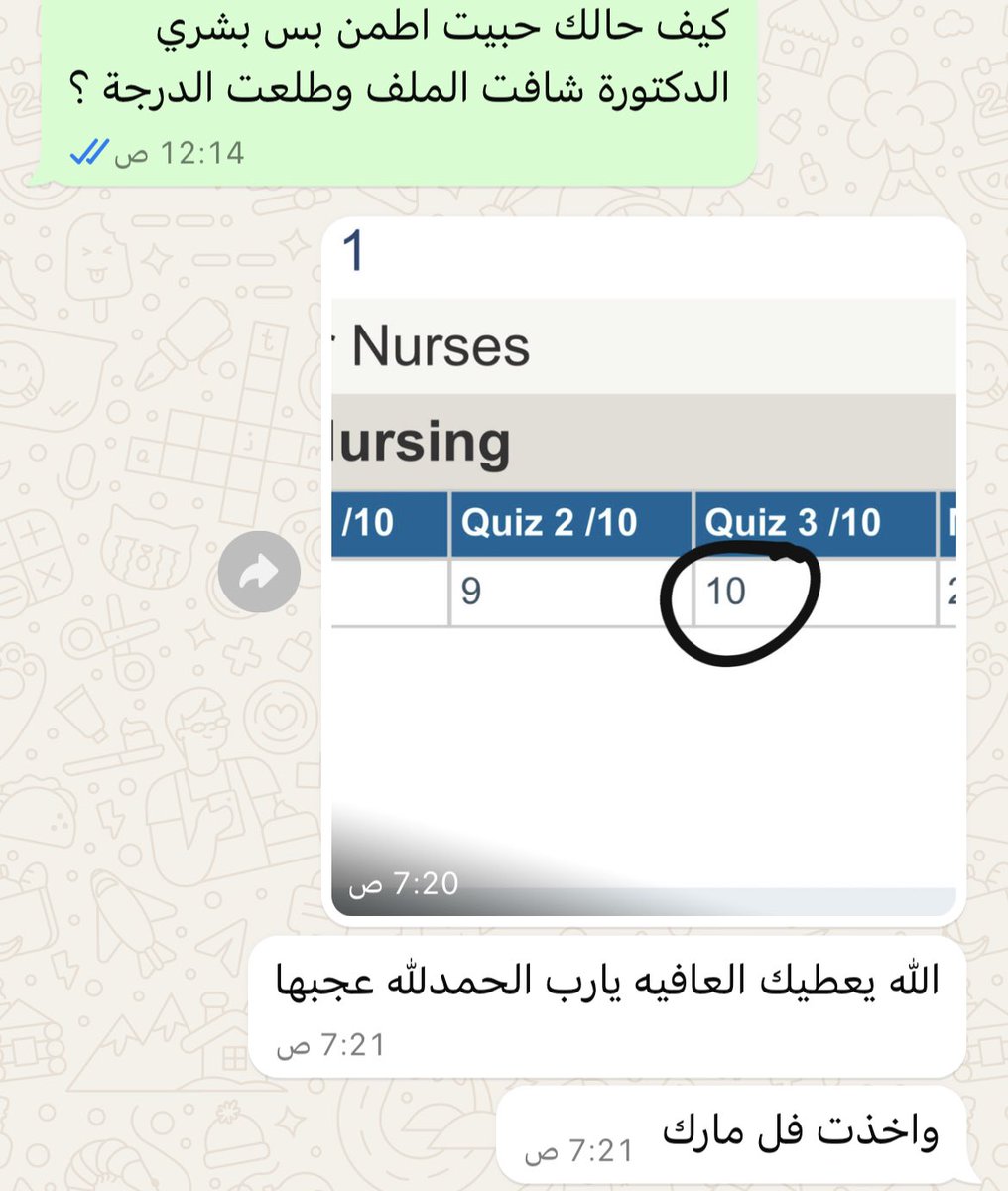 Subjectplus_sa's tweet image. جانب من ارآء عملائنا
شكرا لثقتكم 😇🌺 
#خدمات_طلابية #التمريض #كلية_التمريض