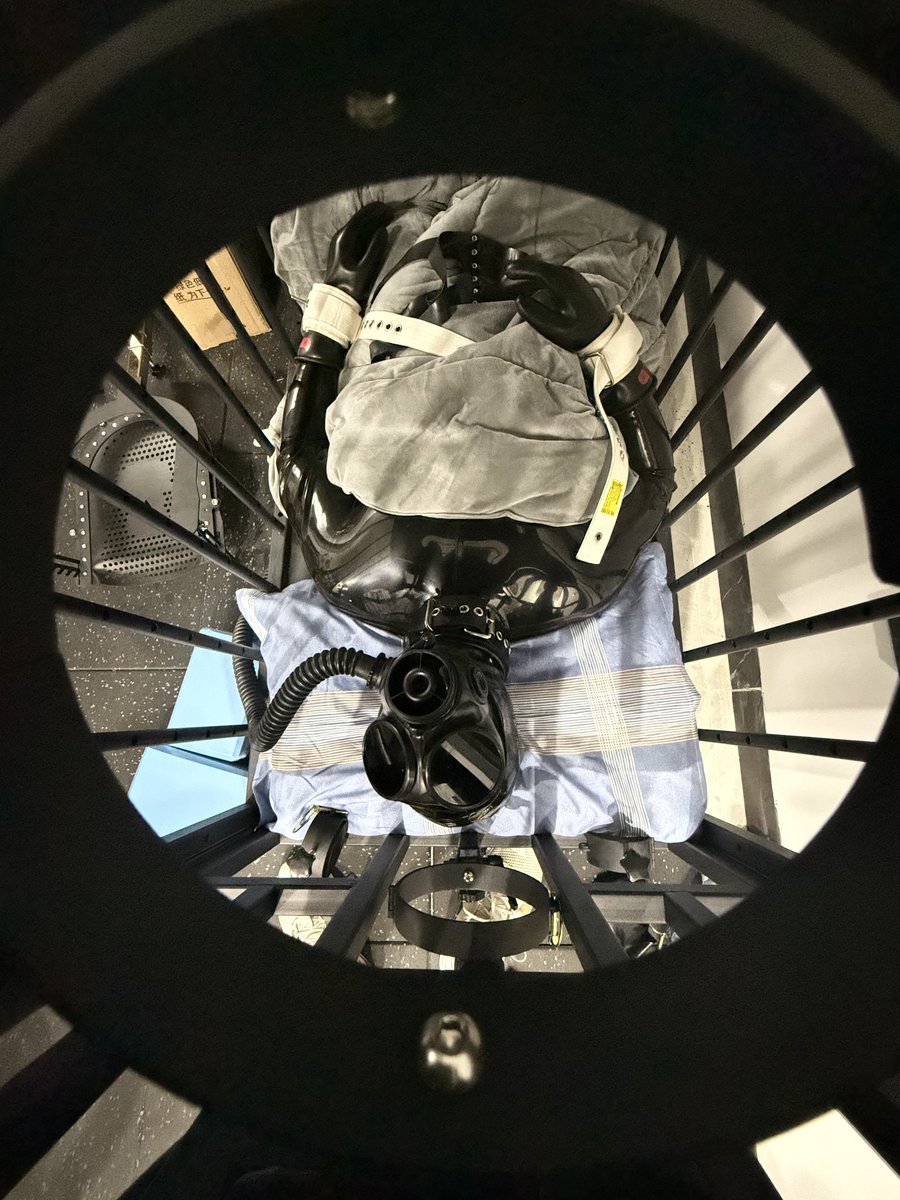 Spend approximately 15 hrs totally rubberiazed in a 1.5 metres cage, with cock locked and 7 hrs both hands and legs fixed aside🥰That was really a brand new experience for little Drake, kind of igniting my love for being totally controlled and submitted to S