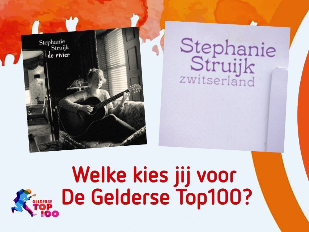 Er kan weer gestemd worden op de Gelderse top 100!

degeldersetop100.nl