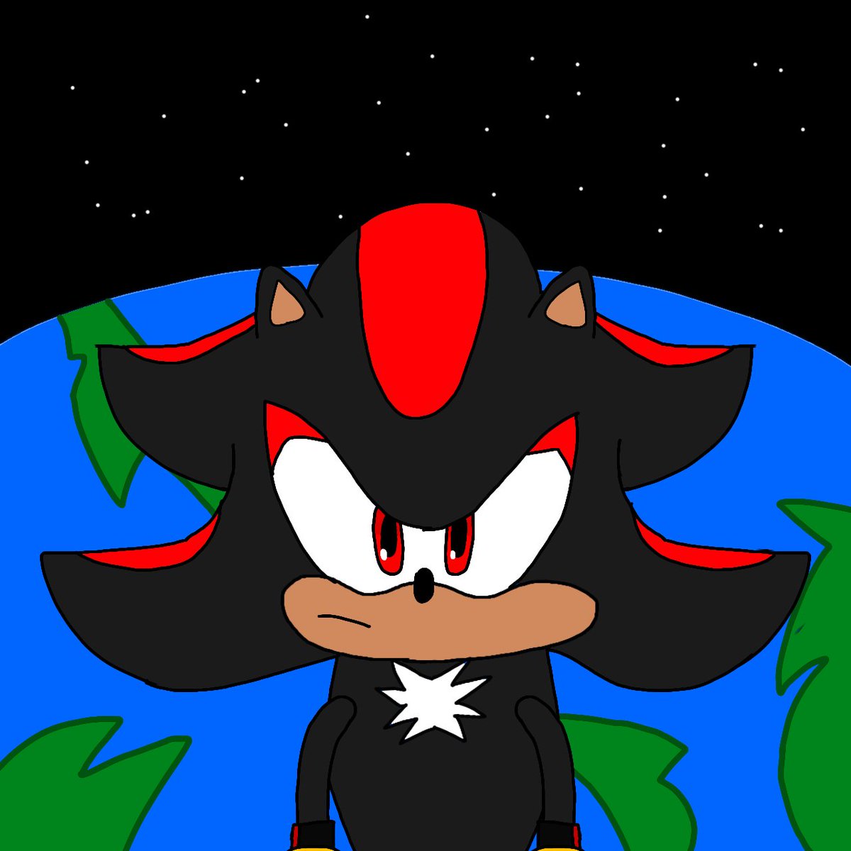 PF10YT's tweet photo. SHADOW AND SUPER SHADOW
I hate the Sonic art style I have, it's not even intentional they just all come out this way. I want cool not cute 😭 https://t.co/qhzH8EouJd