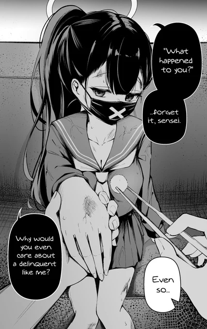 I saw an injured Sukeban-chan (Part 2)
#ブルアカ 