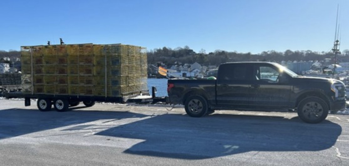 Thanks to commercial fisherman/lobsterman BG Brown for sharing what you like about driving an electric truck #EVs