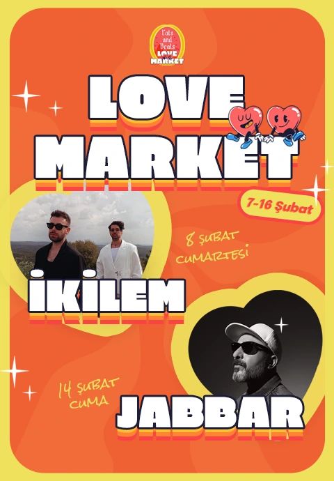 Aşk, alışveriş ve eğlence Hilltown Karşıyaka’da buluşuyor! ❤️🛍 7-16 Şubat’ta Eats and Beats Love Market ile mini dükkanlardan oluşan sıcacık bir alışveriş kasabasında, sevdiğiniz herkese hediye almanın keyfini çıkarın!

festtr.com/festival/love-…