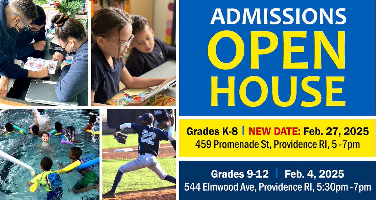 Our K-8 Open House for prospective families has been rescheduled for February 27, 2025. Save the date!
